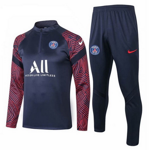 Tuta Calcio PSG 20/21 Nero Rosso Bianco